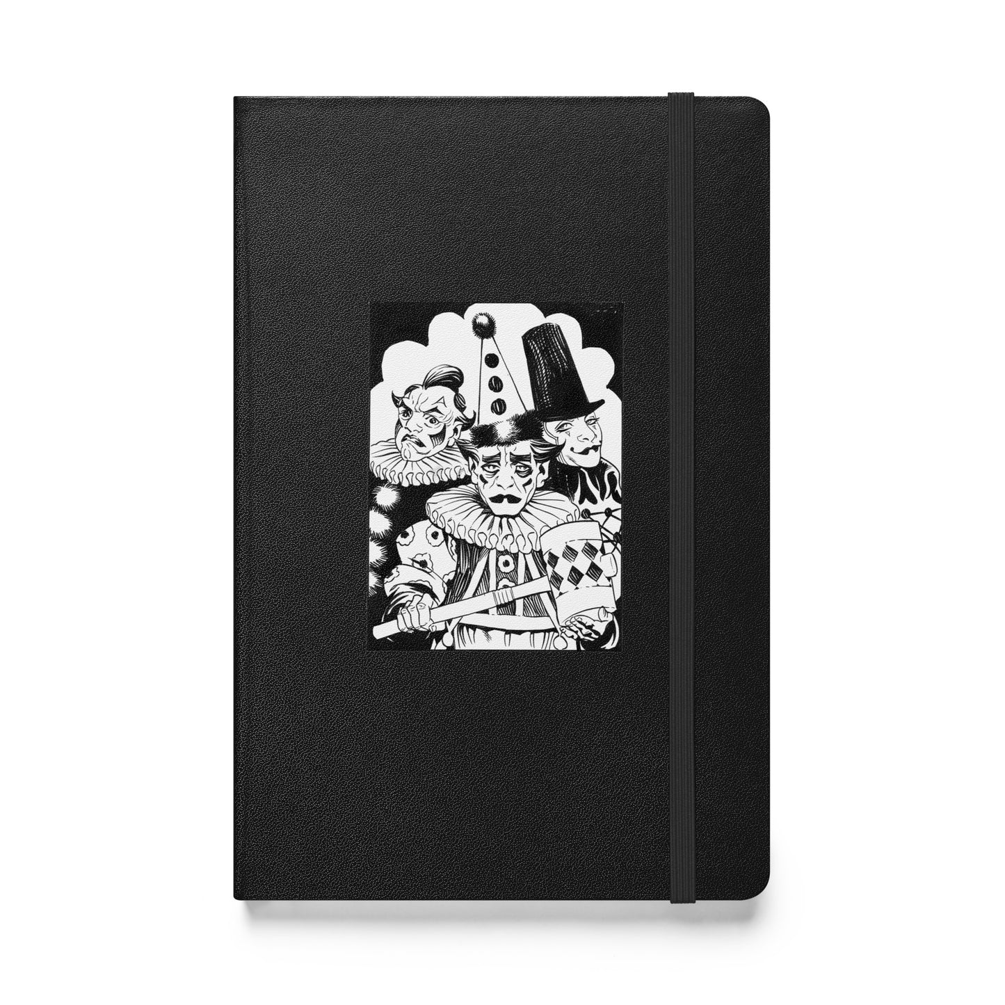 Dark Harlequin Hardcover Notebook